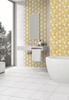 Clever Ways to use Patterned Floor and Wall Tiles