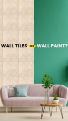 Wall Paint or Wall Tiles? All You Need to Know and Beyond!