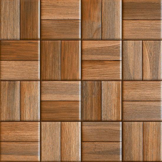 Hfm Anti Skid Ec Wooden Mosaic, Wood Mosaic Tile Floors