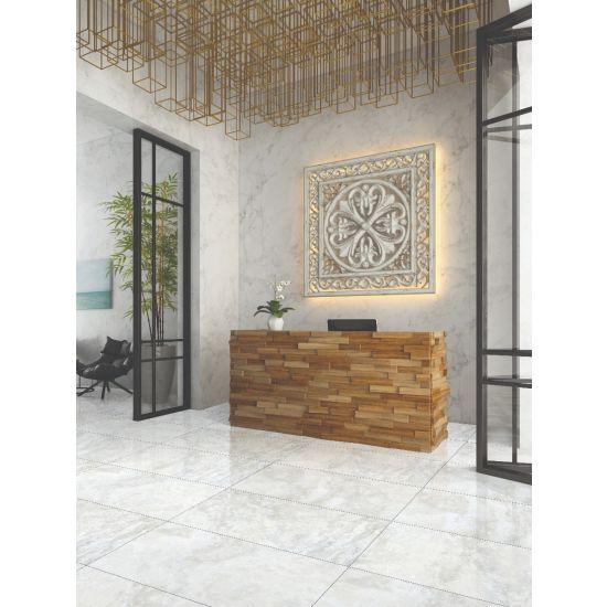 Hotel Reception Wall and Floor Tiles

