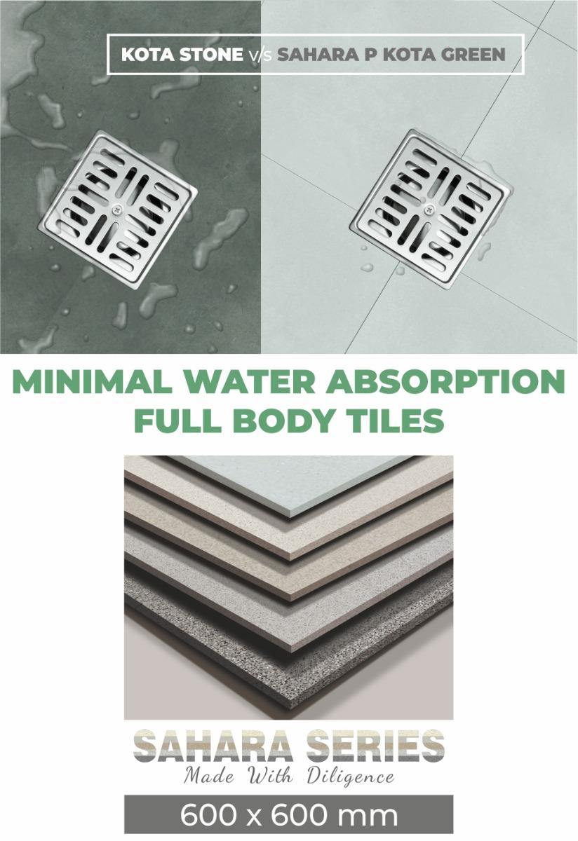 Full Body Tiles Less Water Absorption