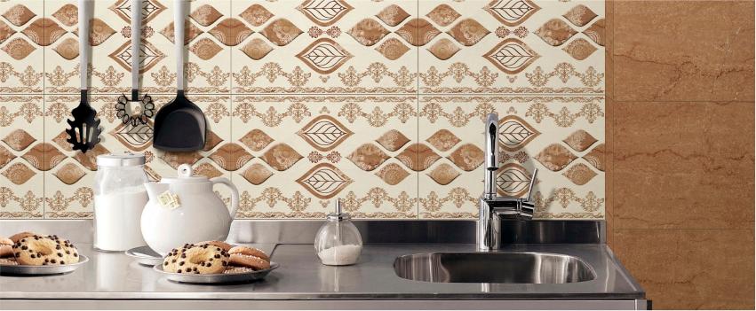 Kitchen wall tile pattern